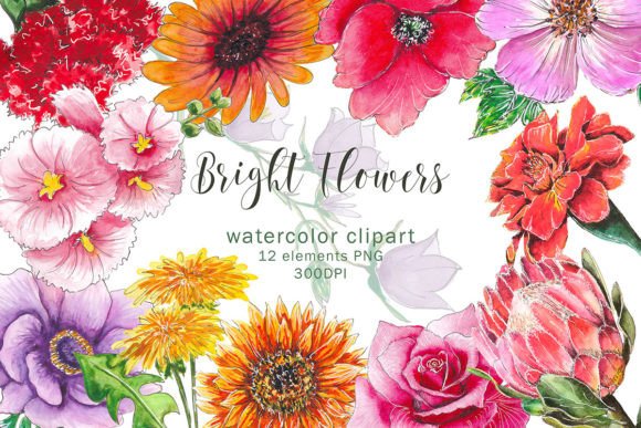 Bringing Life to Digital Designs with Hand-Painted Floral Elements