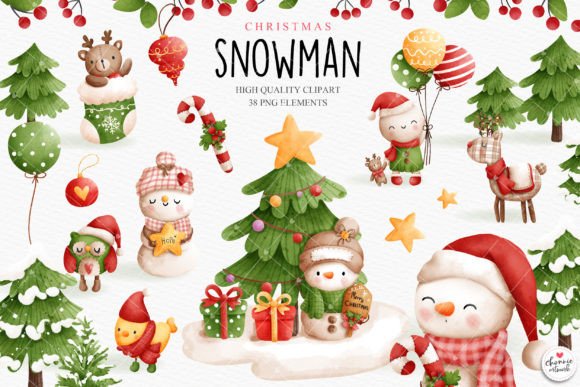 Bringing Nostalgia to Life with Christmas Vintage Snowman Clipart