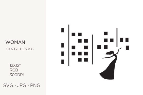 Unlocking Creative Potential with City Woman Vector Art and Clipart Collections
